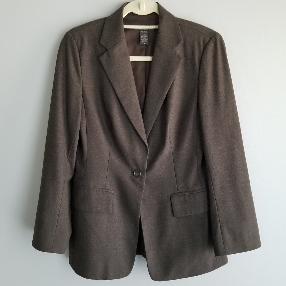 Banana Republic Wool Lindsey Pant Suit-Size 8